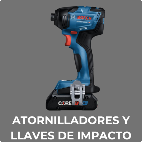 ATORNILLADORES Y LLAVES DE IMPACTO BOSCH