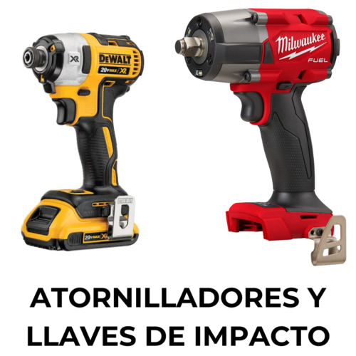 ATORNILLADORES Y LLAVES DE IMPACTO