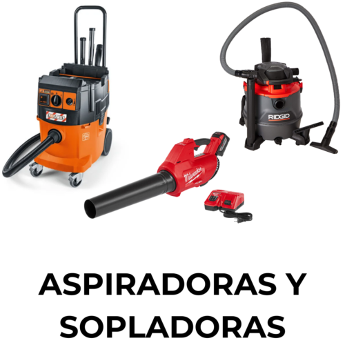 ASPIRADORAS Y SOPLADORAS ELÉCTRICAS